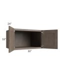 Providence Natural Grey 30x18x24 Wall Cabinet