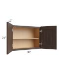 Tuscan Kona Brown 30x21 Wall Cabinet