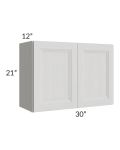 Salem Light Grey 30x21 Wall Cabinet