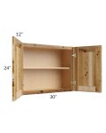 Prairie Shaker 30x24 Wall Cabinet