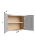 Charlotte Grey 30x24 Wall Cabinet