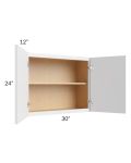 Township White 30x24 Wall Cabinet