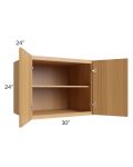 Portland Sand 30x24x24 Wall Cabinet 