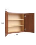 Phoenix Caramel Glaze 30x30 Wall Cabinet