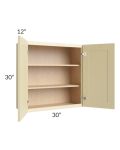 Phoenix Cream Glaze 30x30 Wall Cabinet