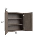 Natural Grey Shaker 30x30 Wall Cabinet