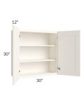Signature Vanilla Glaze 30x30 Wall Cabinet