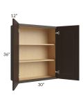 Southport Espresso Shaker 30x36 Wall Cabinet