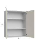 Milan Beige Matte 30x36 Wall Cabinet