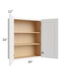 Alpine White Shaker 30x36 Wall Cabinet 