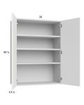 Harbor White 30x40-1/4 Wall Cabinet