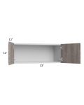 Milan Hazel 33x12 Wall Cabinet