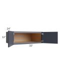 Vienna Indigo 33x12x24 Wall Cabinet