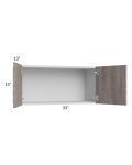 Milan Hazel 33x15 Wall Cabinet