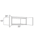 33x15x24 Wall Cabinet