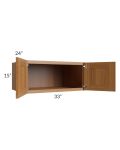 Artisan Walnut Shaker 33x15x24 Wall Cabinet
