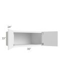 Portland White 33x15x24 Wall Cabinet