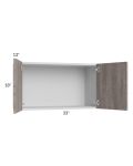Milan Hazel 33x18 Wall Cabinet