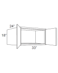 33x18x24 Wall Cabinet