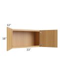 Portland Sand 33x18 Wall Cabinet 