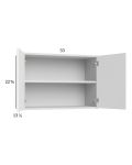 Harbor White 33x22-5/8 Wall Cabinet