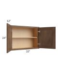 Gramercy Coffee 33x24 Wall Cabinet