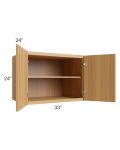 Portland Sand 33x24x24 Wall Cabinet 