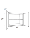 33x24 Wall Cabinet