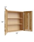 Prairie Shaker 33x36 Wall Cabinet 
