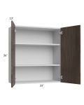 Milan Cafe 33x36 Wall Cabinet