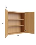 Portland Sand 33x36 Wall Cabinet 