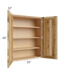 Prairie Shaker 33x42 Wall Cabinet - Out of stock through mid April