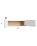Bayville White 36x12 Wall Cabinet