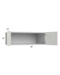 Milan Cream 36x12x24 Wall Cabinet