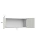 Milan Cream 36x15 Wall Cabinet