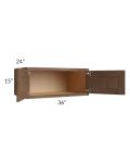 Gramercy Coffee 36x15x24 Wall Cabinet