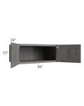 Providence Slate Grey 36x15x24 Wall Cabinet