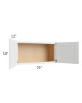Bayville White 36x18 Wall Cabinet