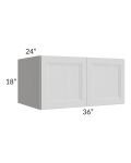 Salem Light Grey 36x18x24 Wall Cabinet
