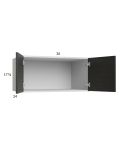 Euro Cafe 36x17-5/8x24 Wall Cabinet