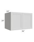 Salem Light Grey 36x24x24 Wall Cabinet