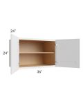 Township White 36x24x24 Wall Cabinet