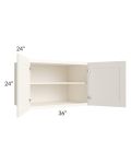 Signature Vanilla Glaze 36x24x24 Wall Cabinet