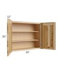 Prairie Shaker 36x30 Wall Cabinet
