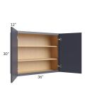 Vienna Indigo 36x30 Wall Cabinet