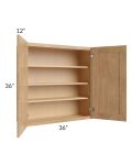 Midtown Timber Shaker 36x36 Wall Cabinet