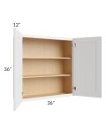 Asheville White Shaker 36x36 Wall Cabinet