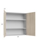 Milan Natural 36x36 Wall Cabinet