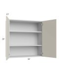Milan Beige Matte 36x36 Wall Cabinet