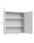 Milan Cream 36x36 Wall Cabinet